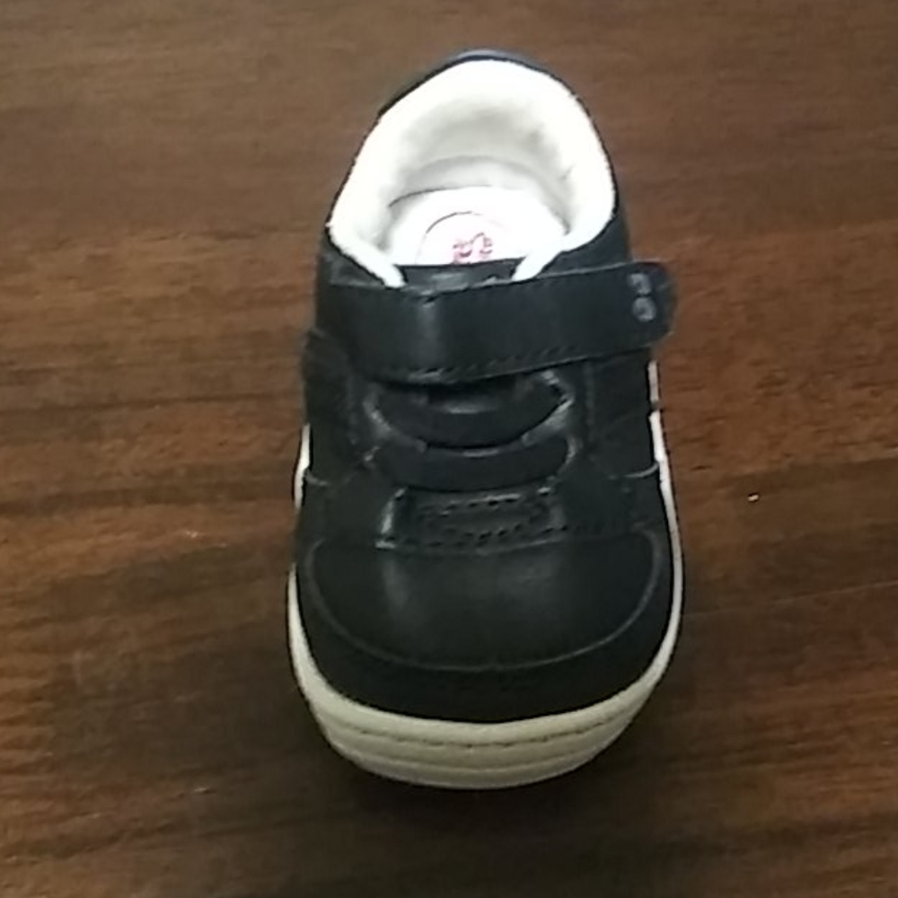Black baby shoes